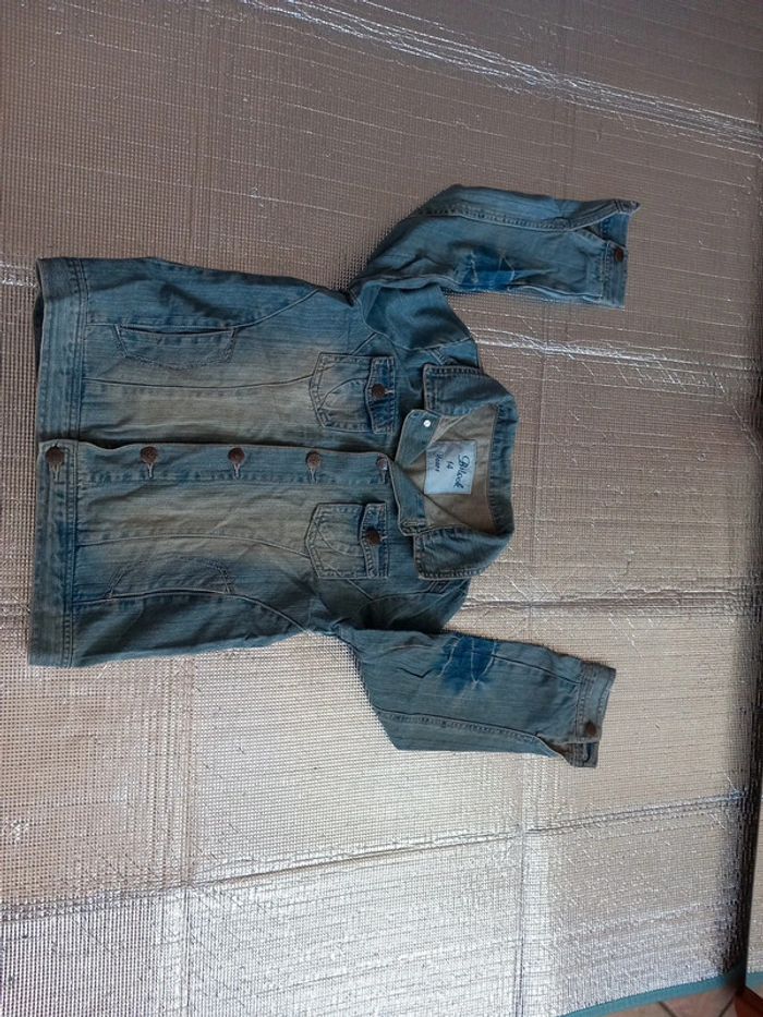 😴Veste en jeans Bilook 14ans T34 - photo numéro 2