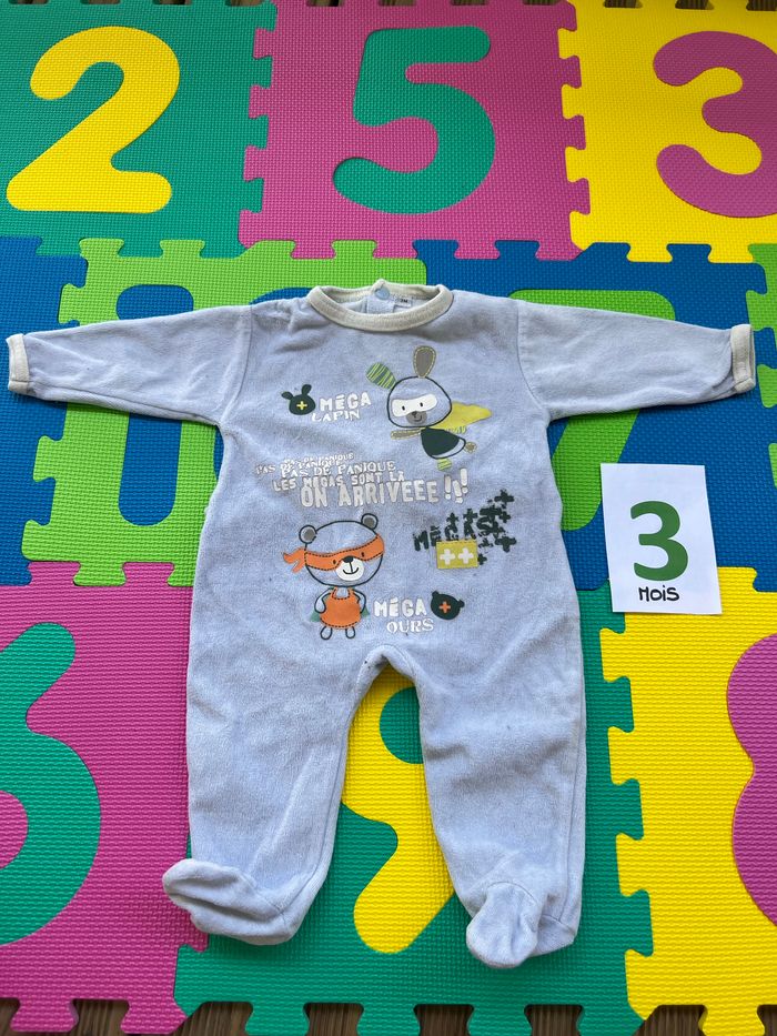 Lot de 7 pyjamas 3 mois - photo numéro 7