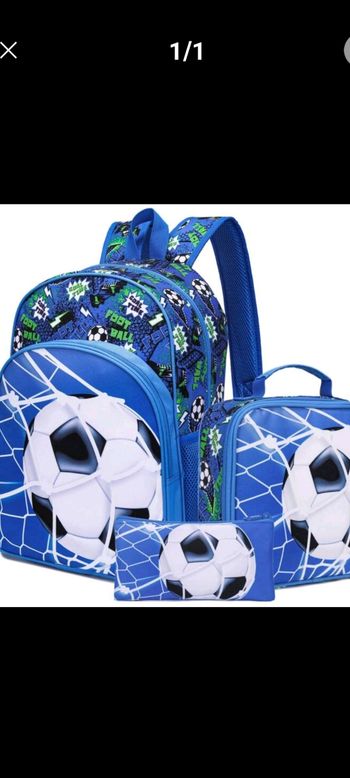 Sac à dos neuf 3 pièces