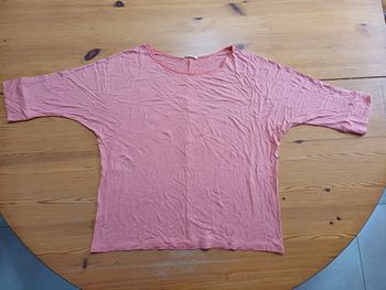 Tee-shirt rose corail