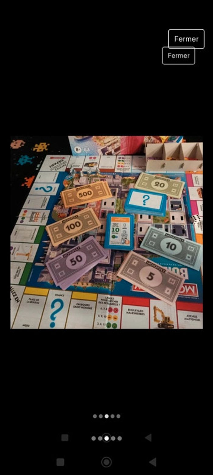 Jeu Monopoly builder, idéal cadeau de Noël - photo numéro 3