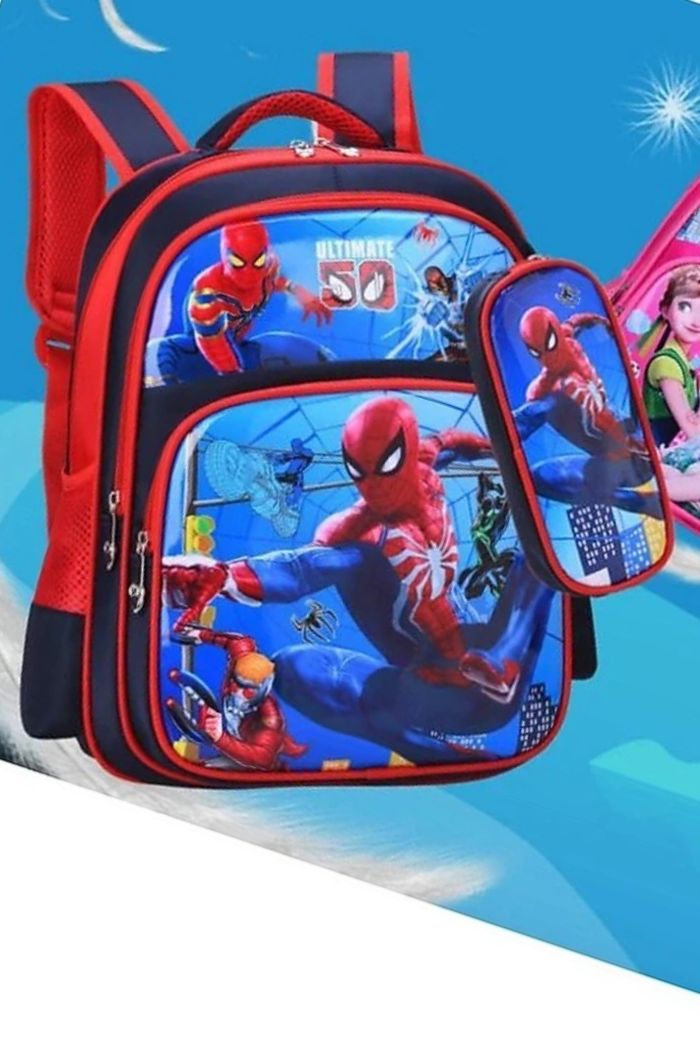 Cartable sac à dos Spiderman + trousse - photo numéro 2