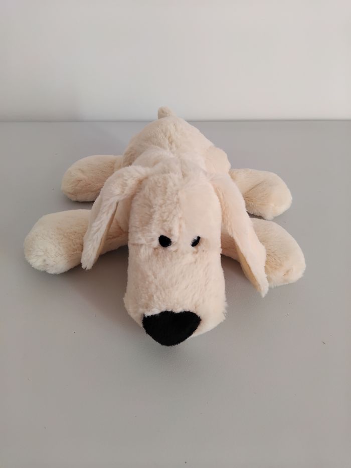 Peluche Chien Assis  Tout Doux 20 cm 🐶 - photo numéro 2