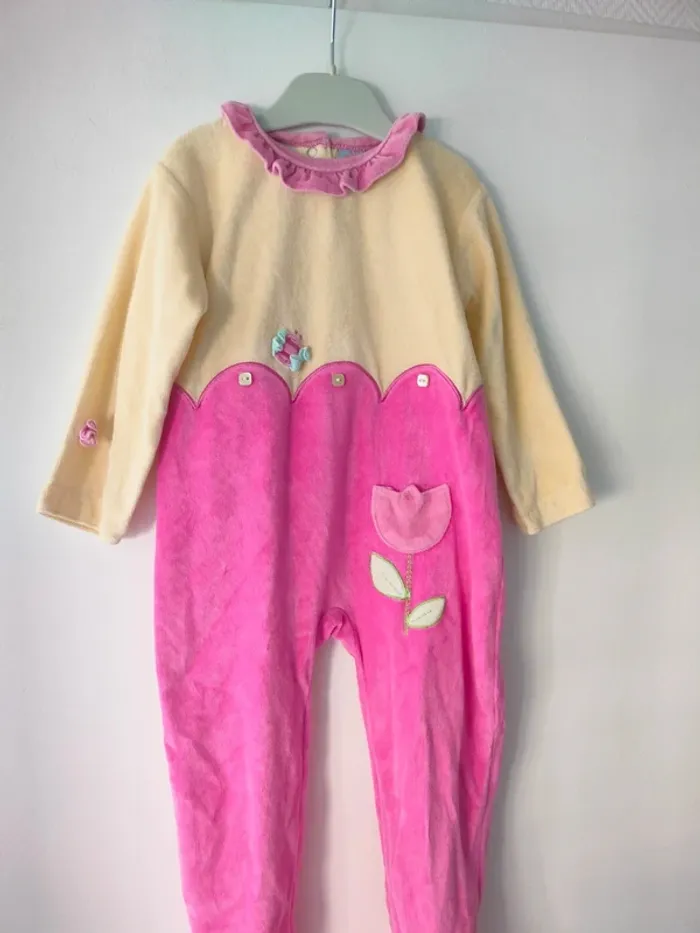 (c) pyjama velours Baby Wapi 2ans - photo numéro 2