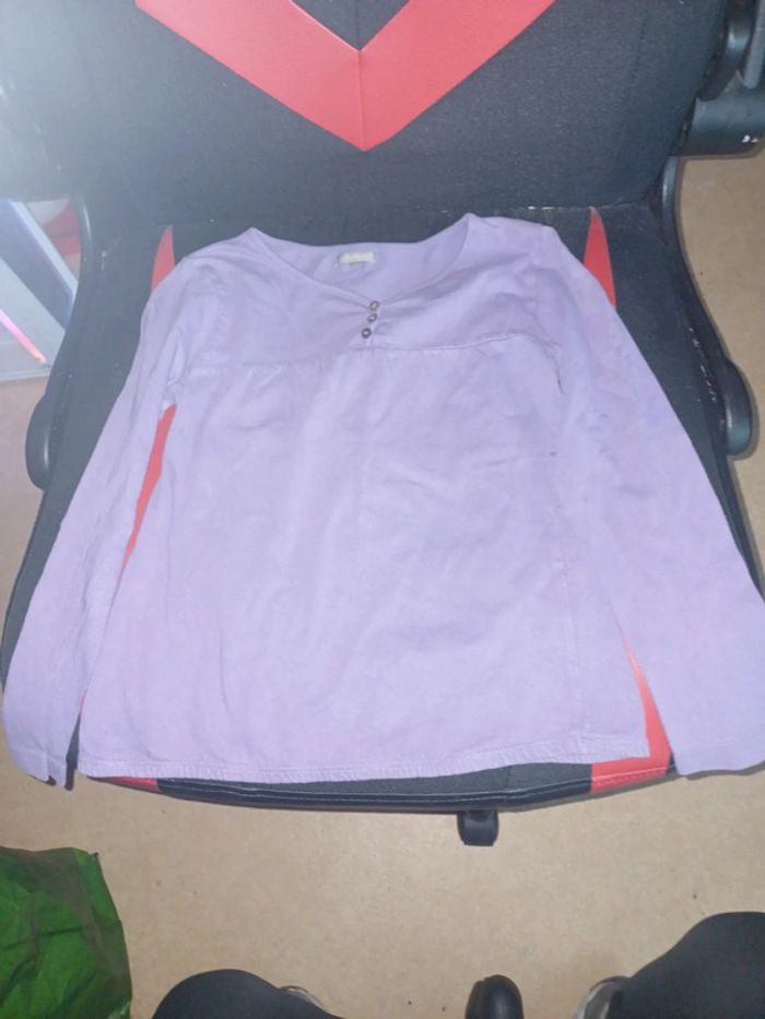 Pull fin violet