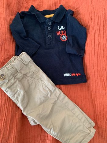 Ensemble kiabi taille 3 mois kiabi polo et chino