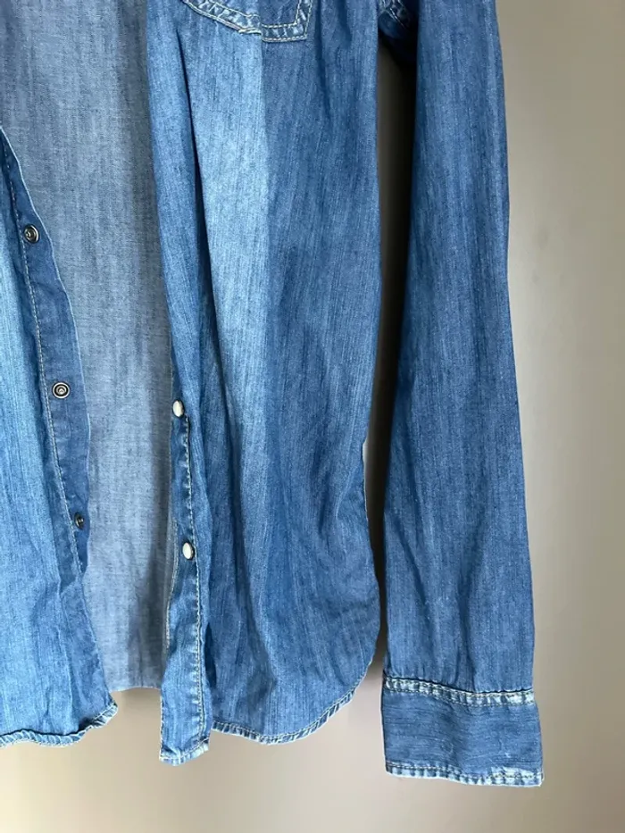 Chemise homme jean bleu L Kaporal - photo numéro 5