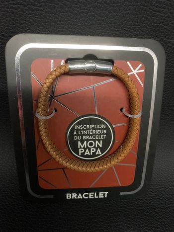 Bracelet personnalisé Mon papa