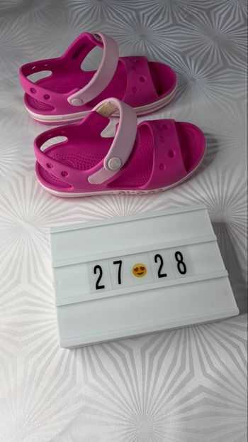 Sandales crocs fille c10 - 27/28