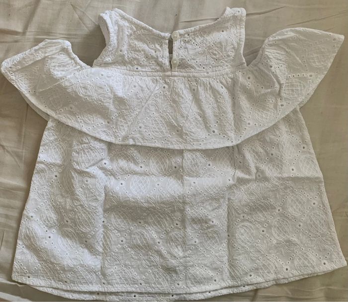 Blouse blanche taille 5 ans - photo numéro 4