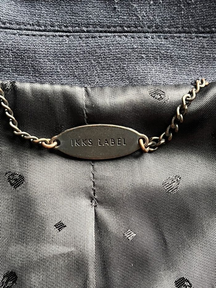 Veste blazer marine et noir cintré Ikks M - photo numéro 7