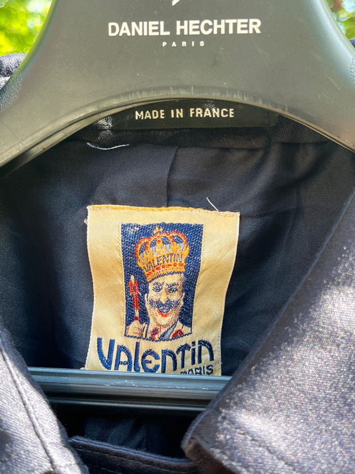 Superbe gabardine vintage T 38/40 Made in France Valentin Paris - photo numéro 4