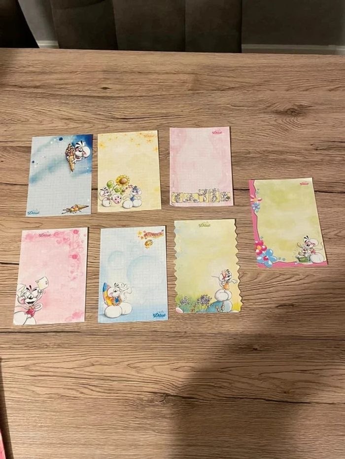 Feuilles A6 diddl