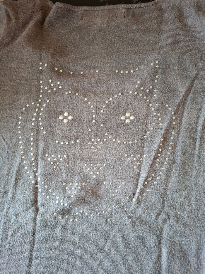 Pull  fin gris - photo numéro 3