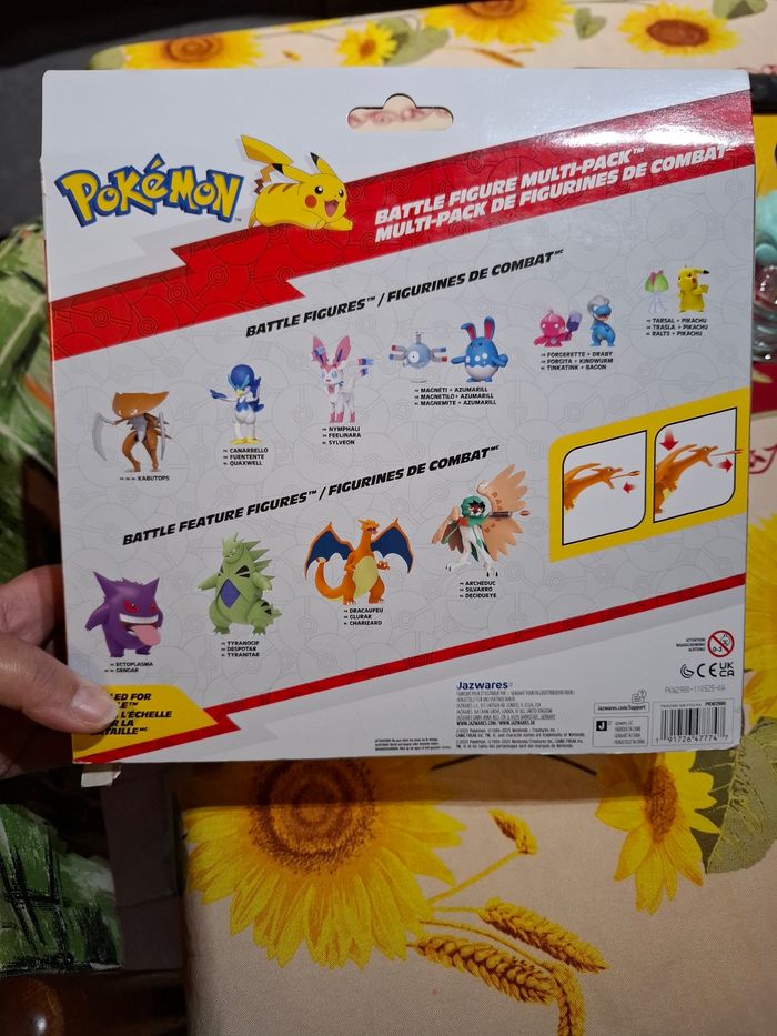 Magnifique coffret figurines pokemon Dracaufeu - photo numéro 3