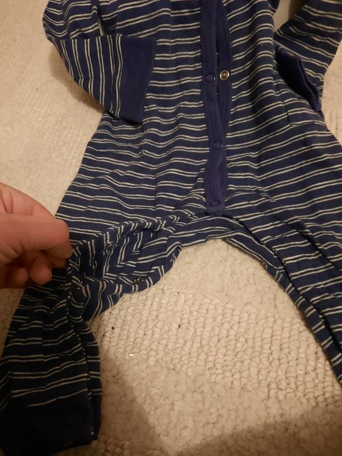 Pyjama bebe coton pieds ouverts - photo numéro 4