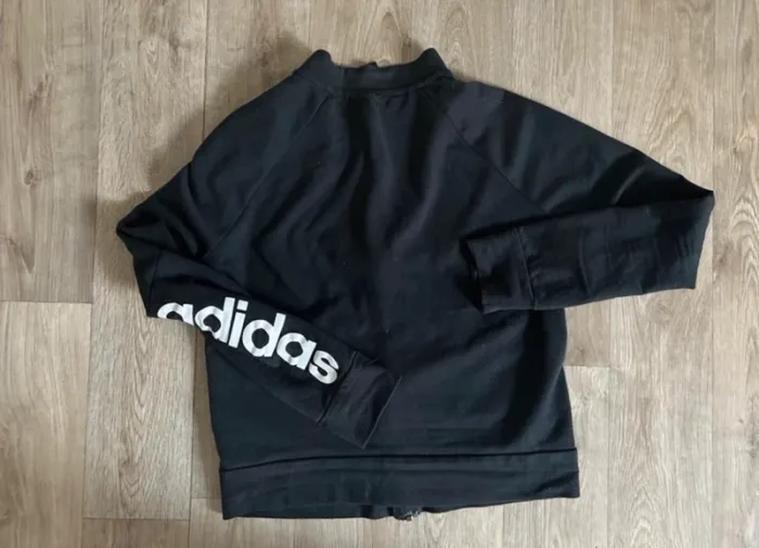 Adidas, veste zippé, survêtement, sport, femme, taille M/38 - photo numéro 3