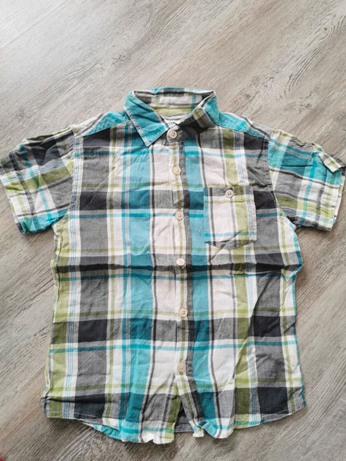 Chemise manches courtes 5 ans
