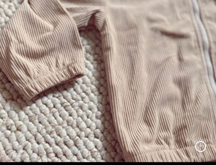 Gilet zippé velours côtelé neuf - photo numéro 3