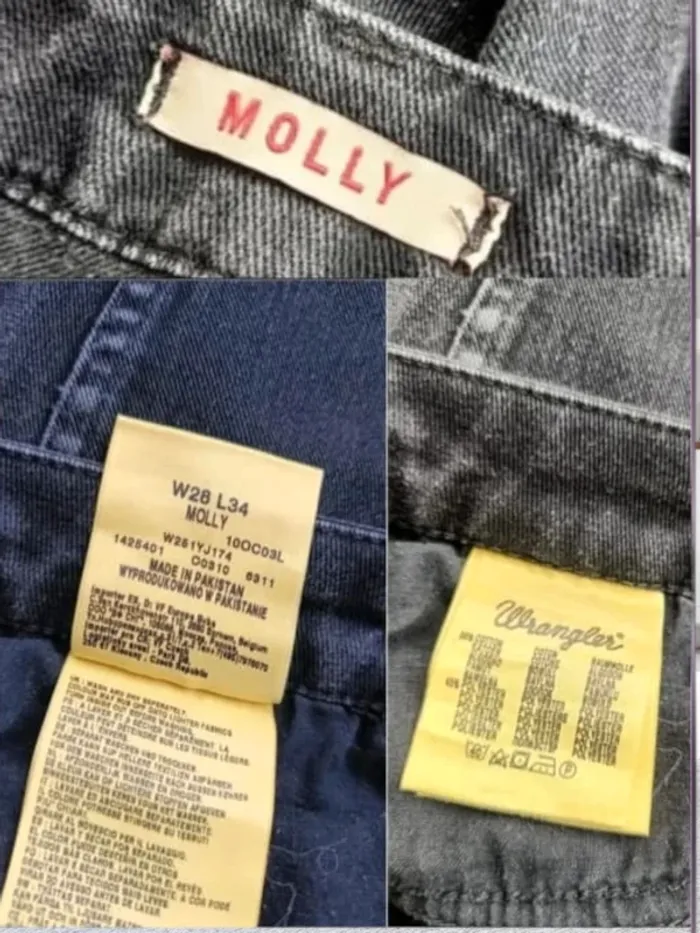 Jean Wrangler ,coupe slim ,taille basse , stretch - photo numéro 5