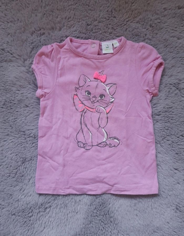 T-shirt disney marie 6mois