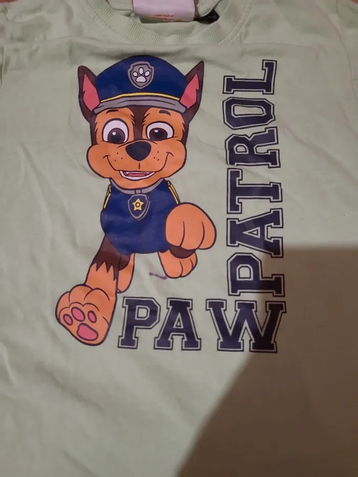 Pyjama short paw patrol pat patrouille - photo numéro 2