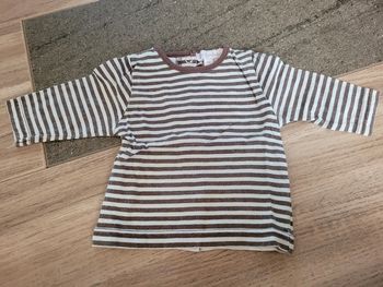 Tee-shirt manches longues- petit kimbaloo 1 mois