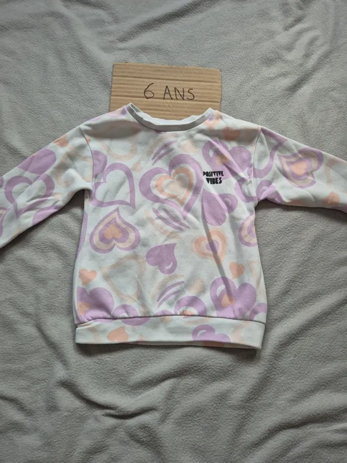 Sweat gemo fille 6 ans