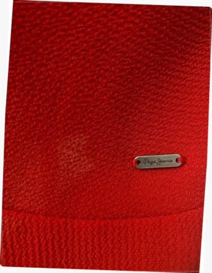 Robe rouge volant Pepe Jeans - photo numéro 3