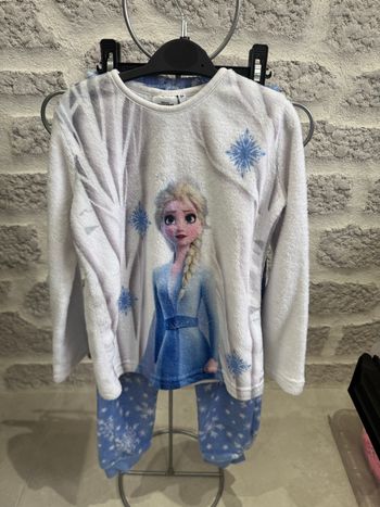 Pyjama polaire fille Disney 8 ans reine des neiges Elsa