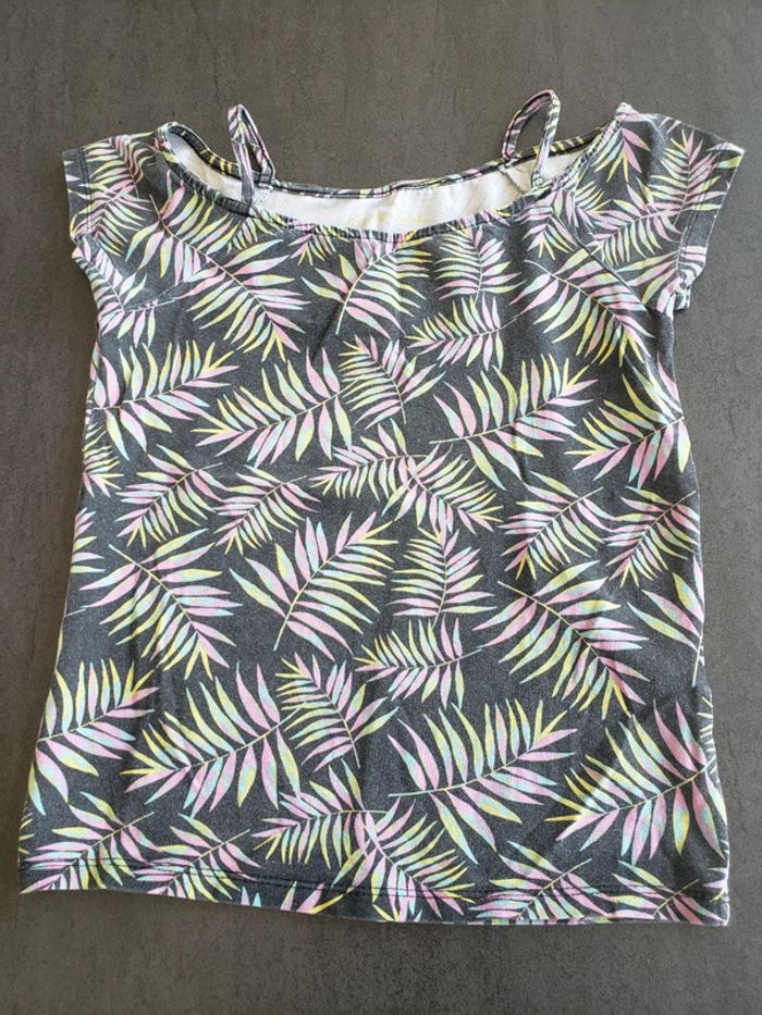 T-shirt motif tropical gemo 10 ans