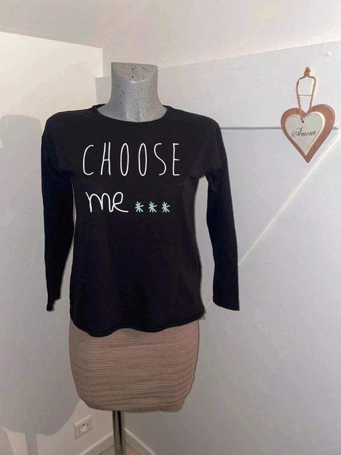 Jolie haut manches longues