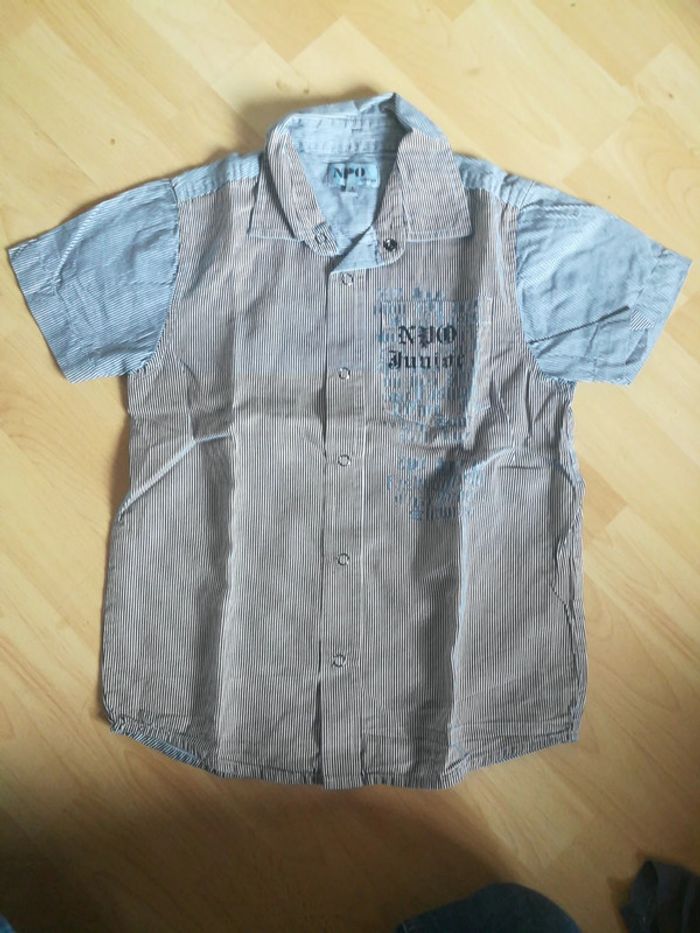 Lot de 2 chemises manches courtes - photo numéro 3
