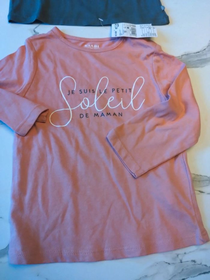 Lot de 4 t-shirts manches longues 18 mois bébé - photo numéro 4
