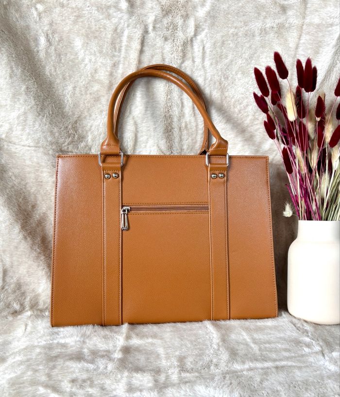 Sac cabas Flora & Co camel neuf avec étiquette – élégant & fonctionnel - photo numéro 3