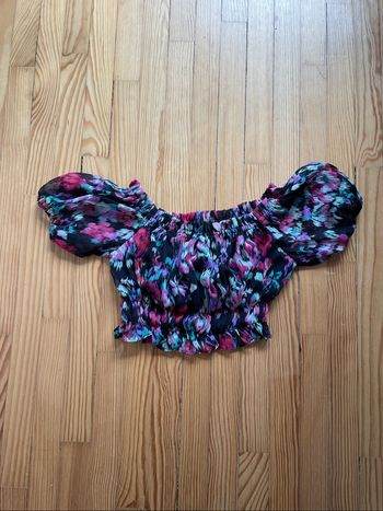 Crop top Fleuris LOAVIES