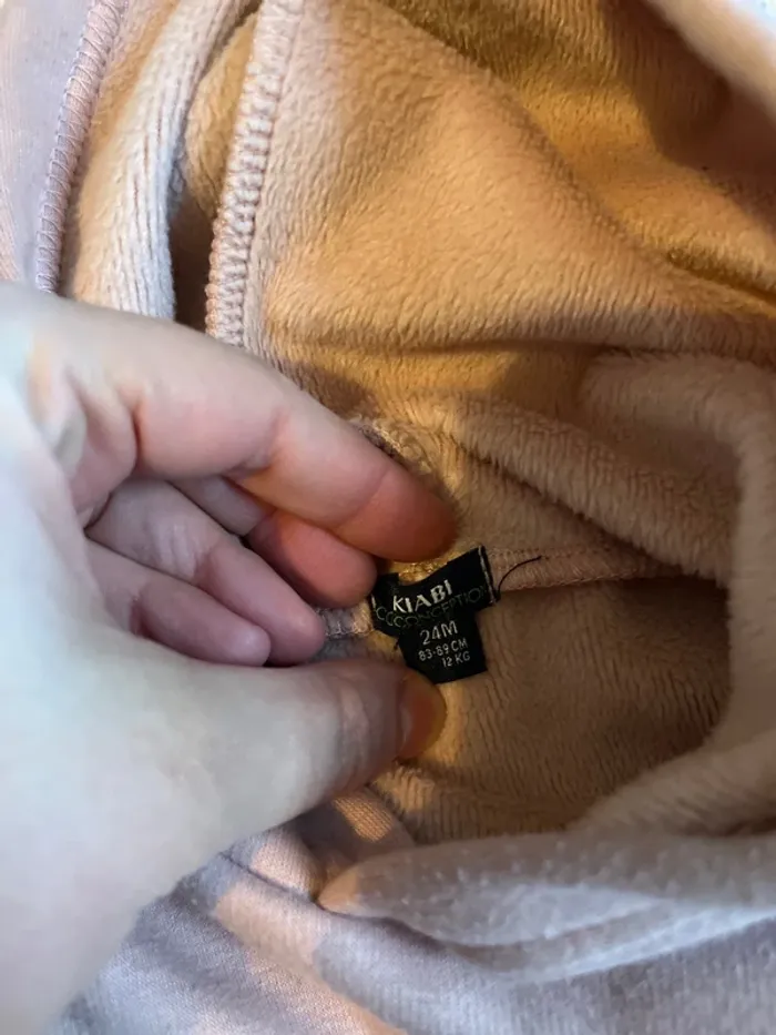Pull à capuche Kiabi - photo numéro 3