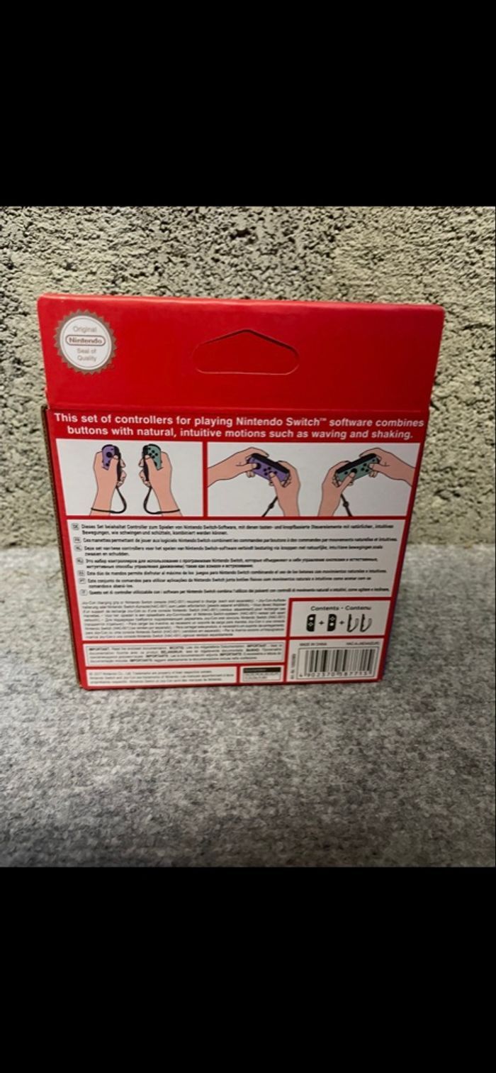 Joy-Con Nintendo Switch – facture +envoi express - photo numéro 2