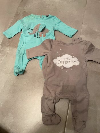 Lot de 2 pyjama fin