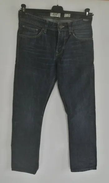 Jeans straight fit celio bleu