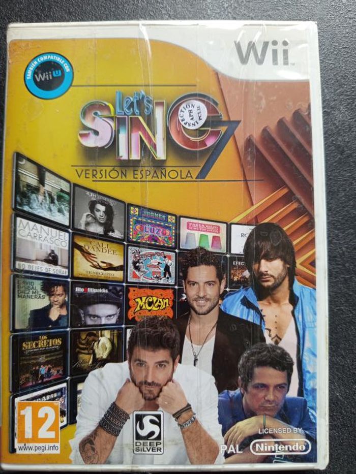 Nintendo - Wii - Let's sing 7 - Version Espagnole