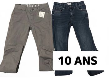 Jeans garçon 10 ans