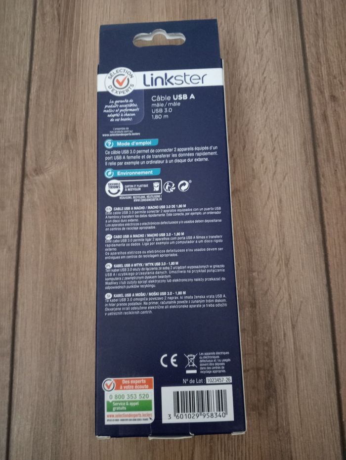 Câble USB A - photo numéro 2