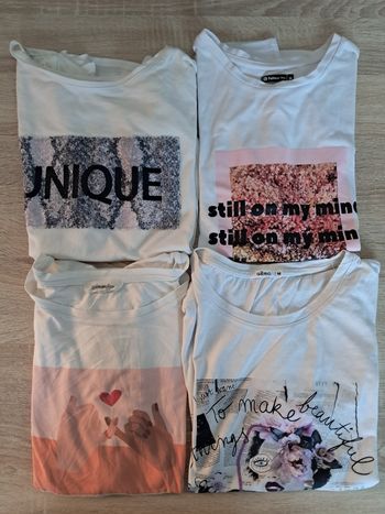 Lot 4 tee-shirts taille M