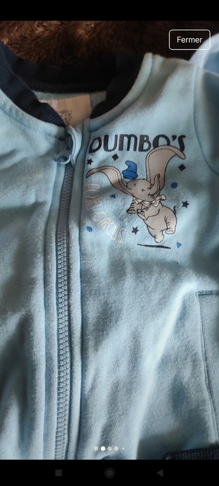 Ensemble bébé Dumbo e2 - photo numéro 2