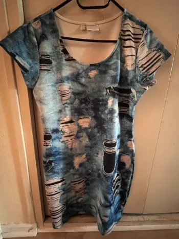 Robe effet jean Rainbow taille 42/44
