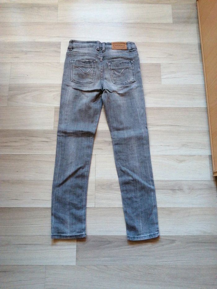Jean slim ceinture réglable - photo numéro 3