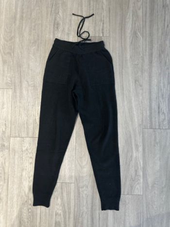 Bas de jogging loungewear pantalon décontracté noir TU