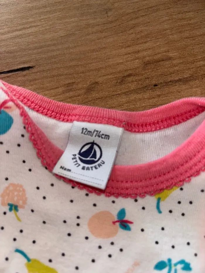 Lot 2 bodies Petit bateau - photo numéro 3
