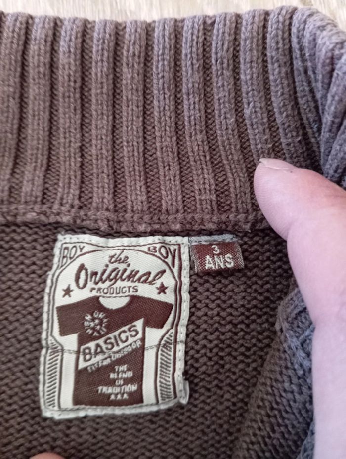 Veste en laine garçon  taille 3 ans - photo numéro 3